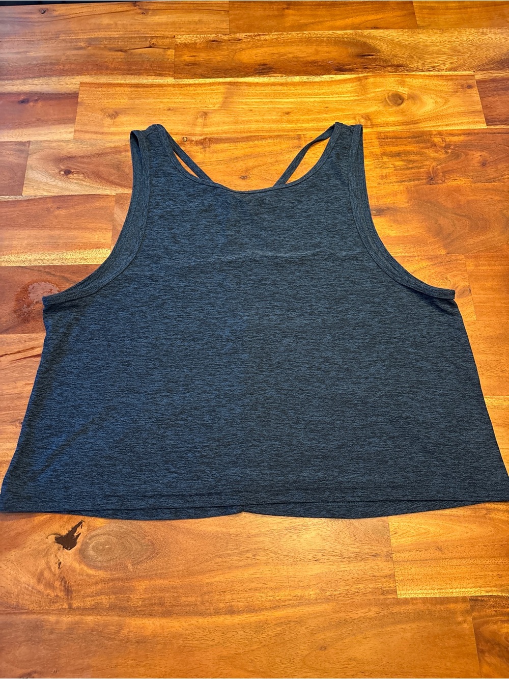 Beyond Yoga Heathered Green Strappy Tank Top - Size Medium*